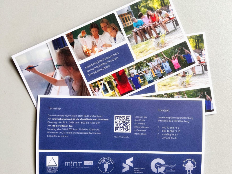 Einladung zum Tag der offenen T&uuml;r und Informationen zur Anmeldewoche