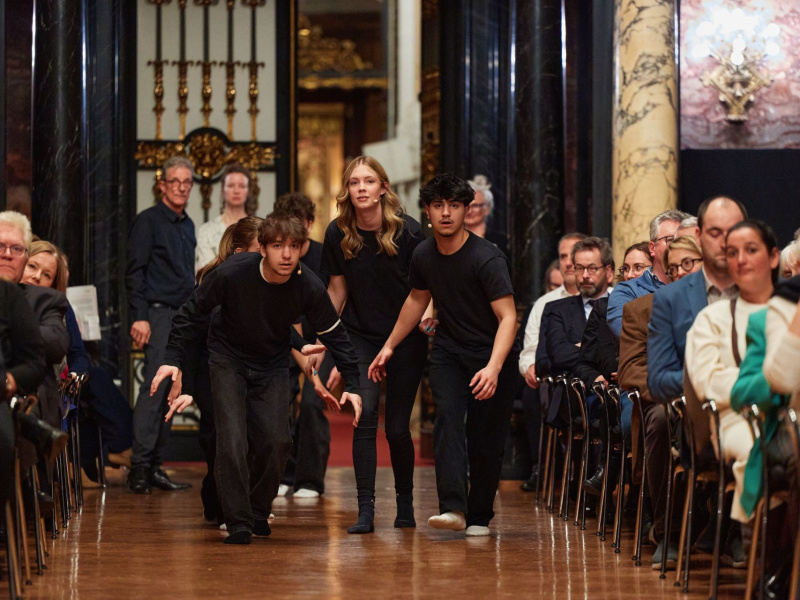 Heisenberger st&uuml;rmen das Hamburger Rathaus